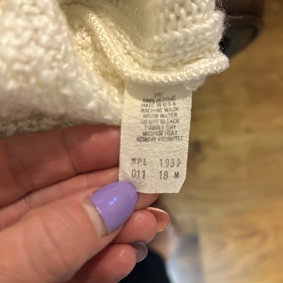 Garland Women’s Ivory‎ Vintage Knit Sleeveless Sweater Sz Medium - Picture 4 of 4